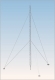 Abgespannter Gittermast (M400, 22m)